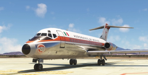 Aeronaves De Mexico XA-SOA -DC9-10  w/cabin