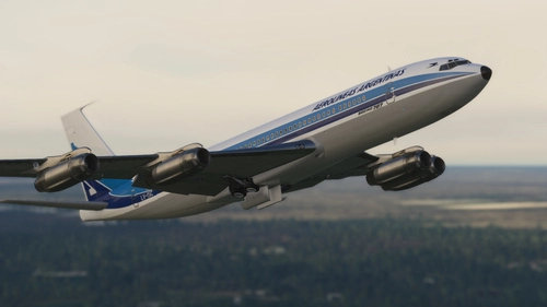 Aeroplane Heaven 707-302C Aerolíneas Argentinas LV-ISC