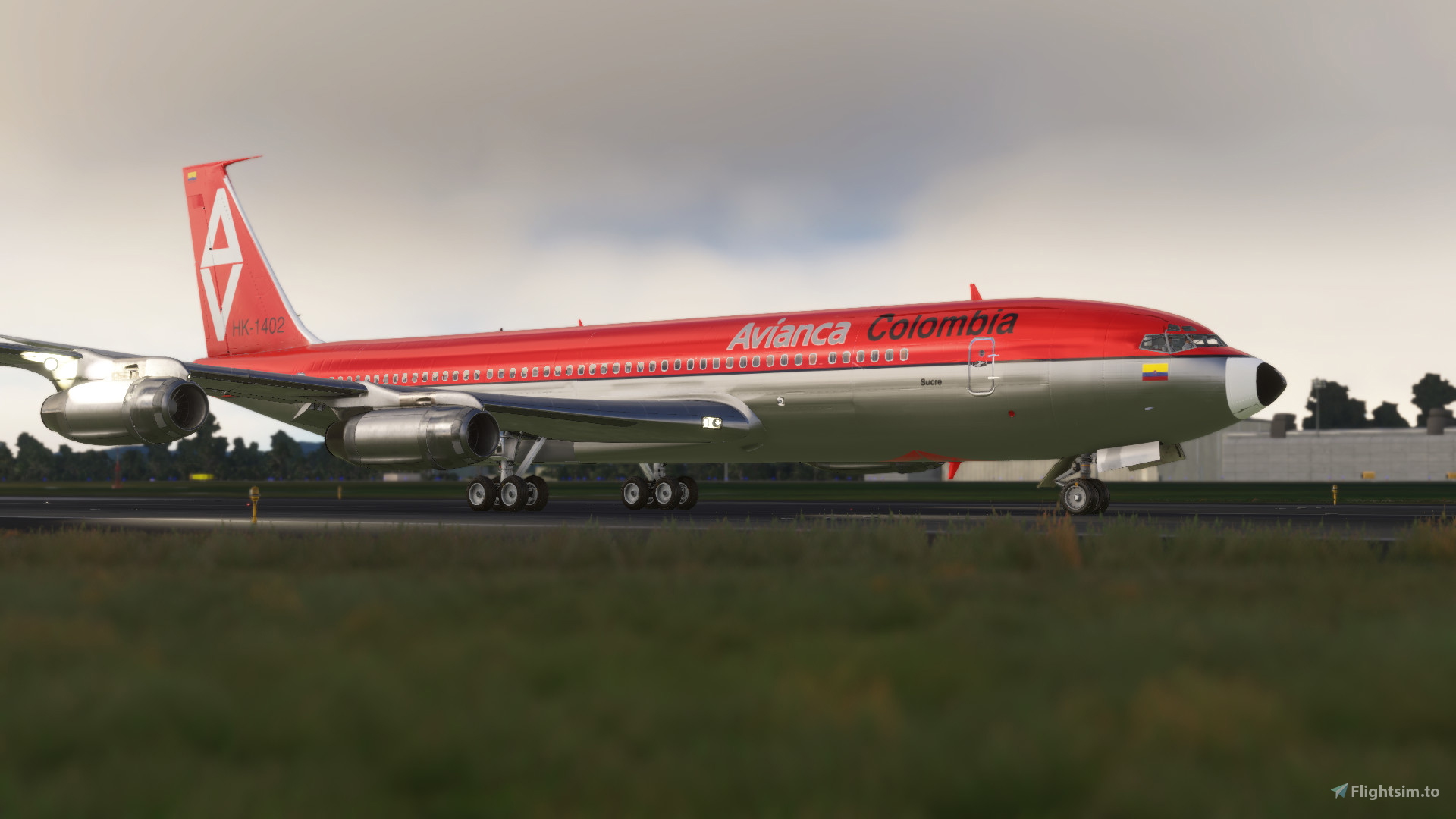 航空機・ヘリコプター Inflight 1:200 Avianca B707-300 HK-1410 Inflight 1:200 Avianca B707-300 HK-1410