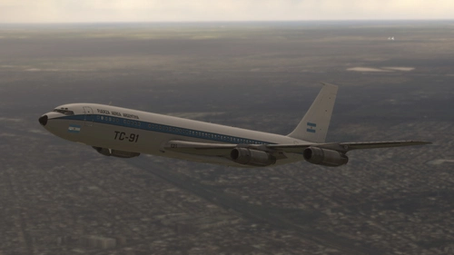 Aeroplane Heaven 707-302C Fuerza Aerea Argentina TC-91