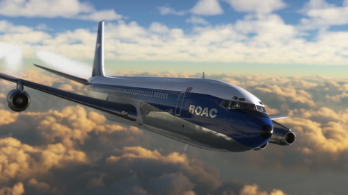 Aeroplane Heaven 707-320C BOAC 1965