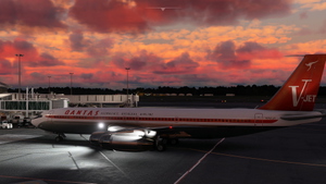 Aeroplane Heaven 707-320C "JETT CLIPPER ELLA"  thumbnail 4