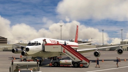 Aeroplane Heaven 707-320C "JETT CLIPPER ELLA" 