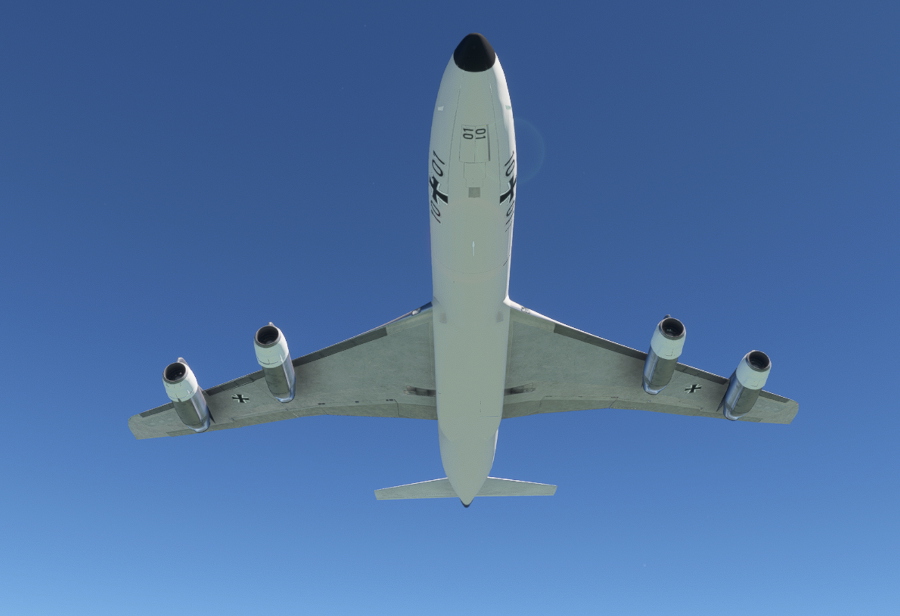 Aeroplane Heaven 707 Luftwaffe 1001 - Aircraft Liveries for MSFS