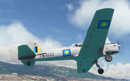 Aeroplane Heaven DHC-1 Chipmunk Royal Malaysian Air Force Livery (FM-1022)