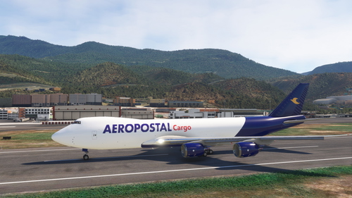 Aeropostal (Fictional) B747-8F 747-8I 