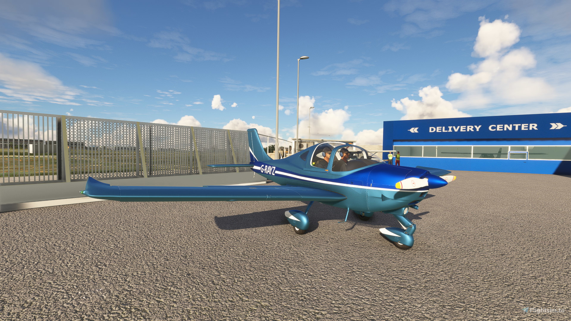 AeroSachs Tecnam P2002 G-RAYZ for Microsoft Flight Simulator