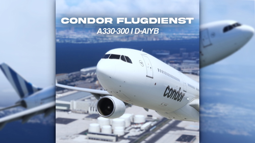 Aerosoft A330-300 Condor Flugdienst D-AIYB "Sea"