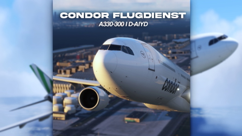 Aerosoft A330-300 Condor Flugdienst D-AIYD "Island"