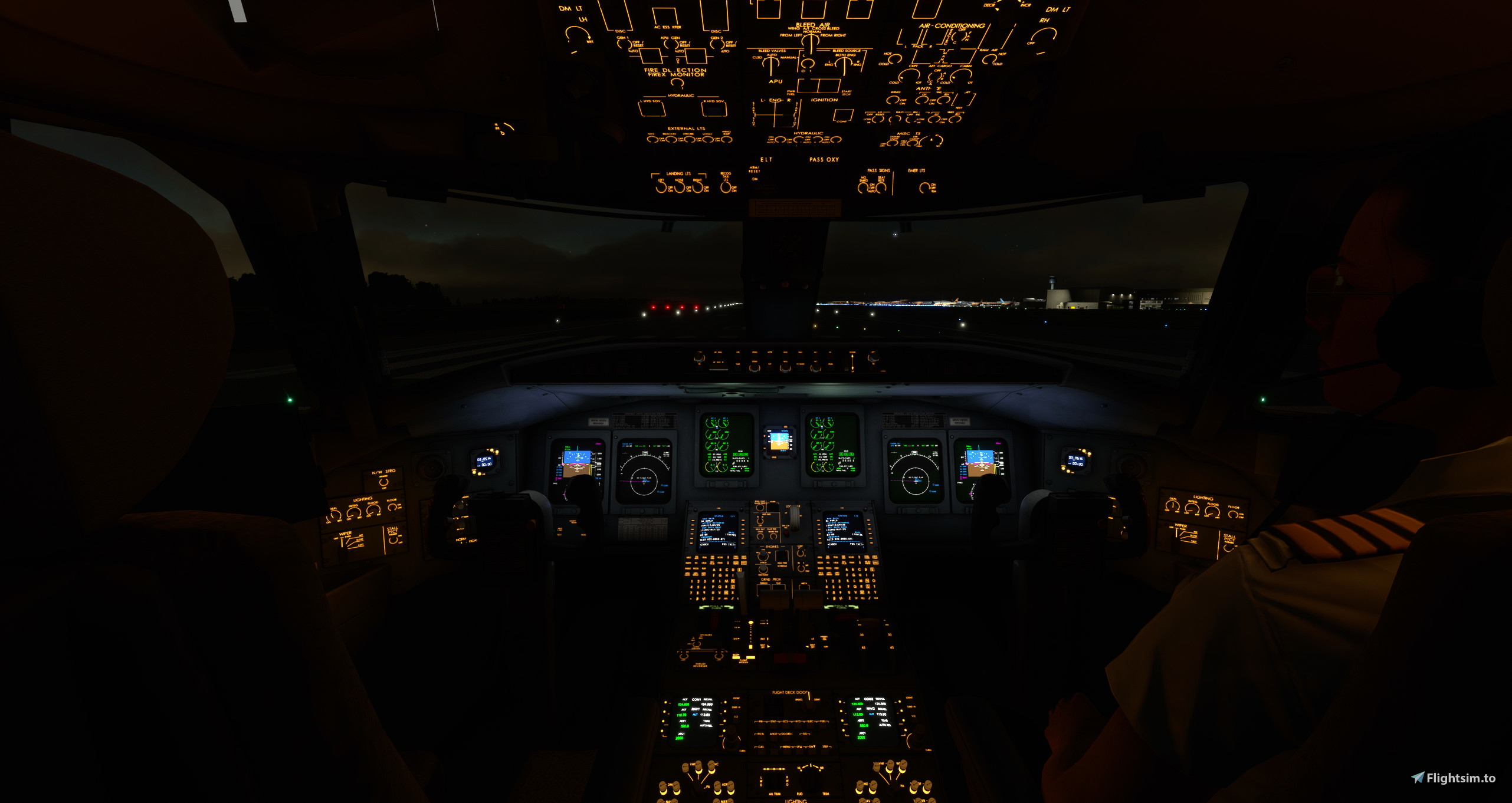 Aerosoft CRJ Lighting Mod - Image 1