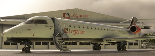Aerosoft CRJ V2 - G-SAJJ