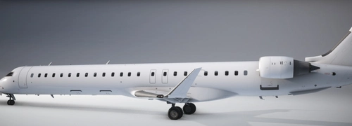 Aerosoft CRJ900 - White