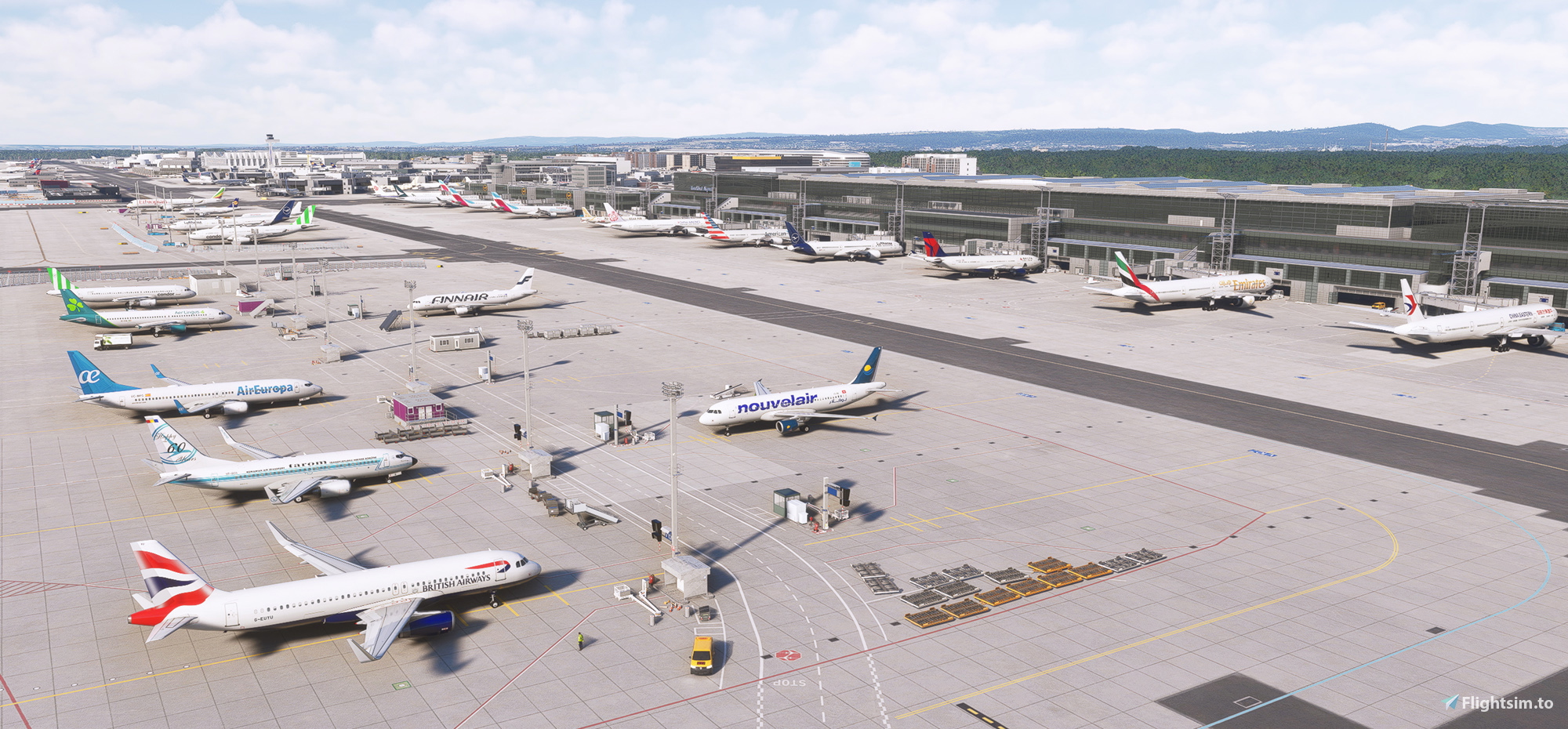 Aerosoft EDDF Frankfurt - Parking Enhancements - MSFS Add-on - Flightsim.to