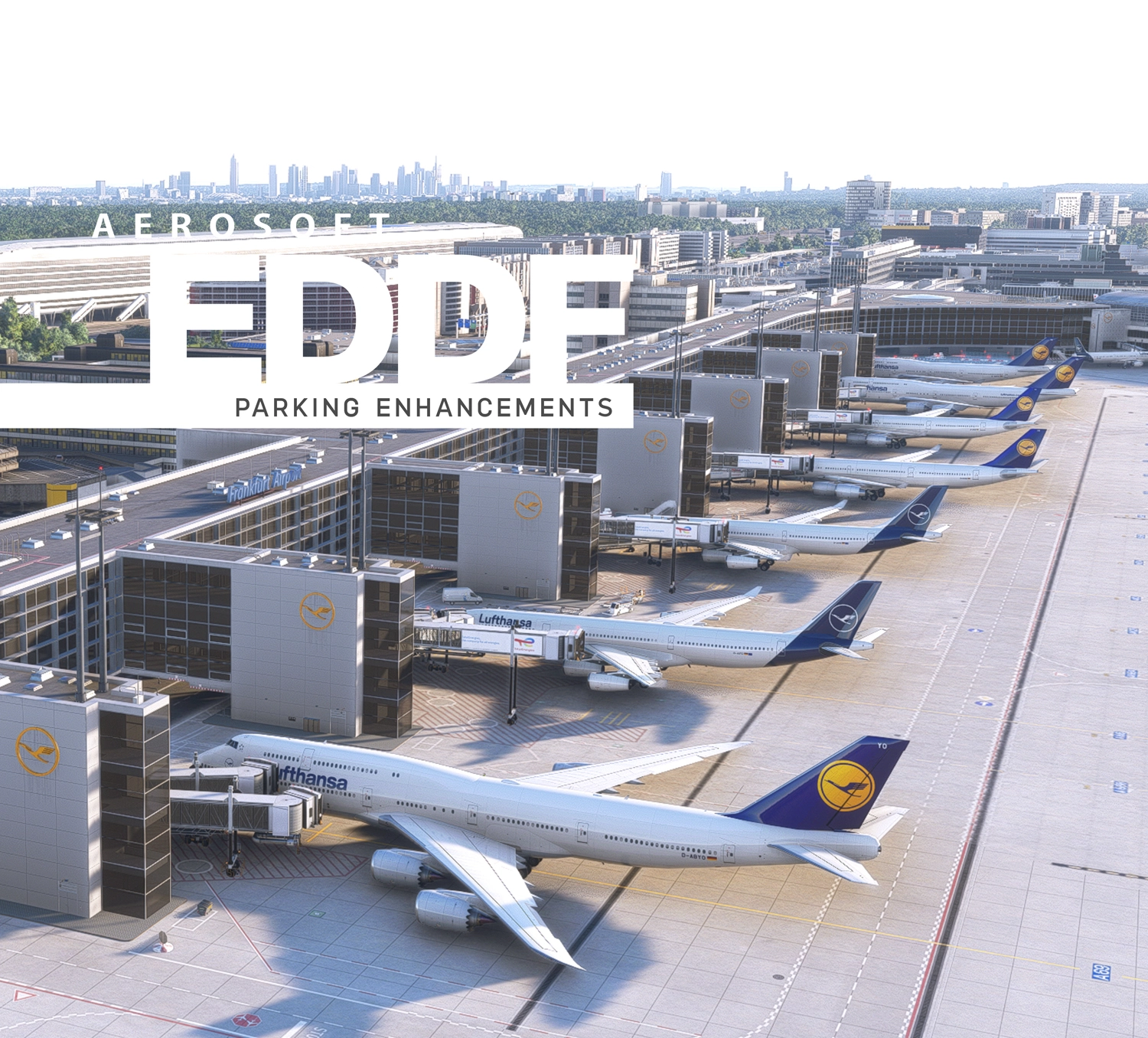 Aerosoft EDDF Frankfurt - Parking Enhancements