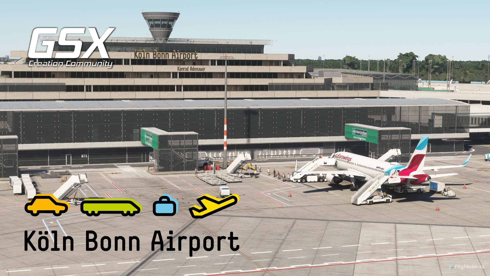 Aerosoft EDDK GSX Profile - Image 1