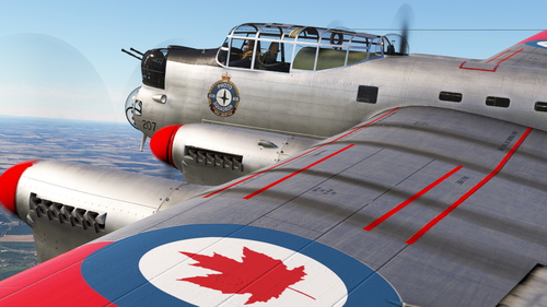 AH Lancaster  RCAF FM207