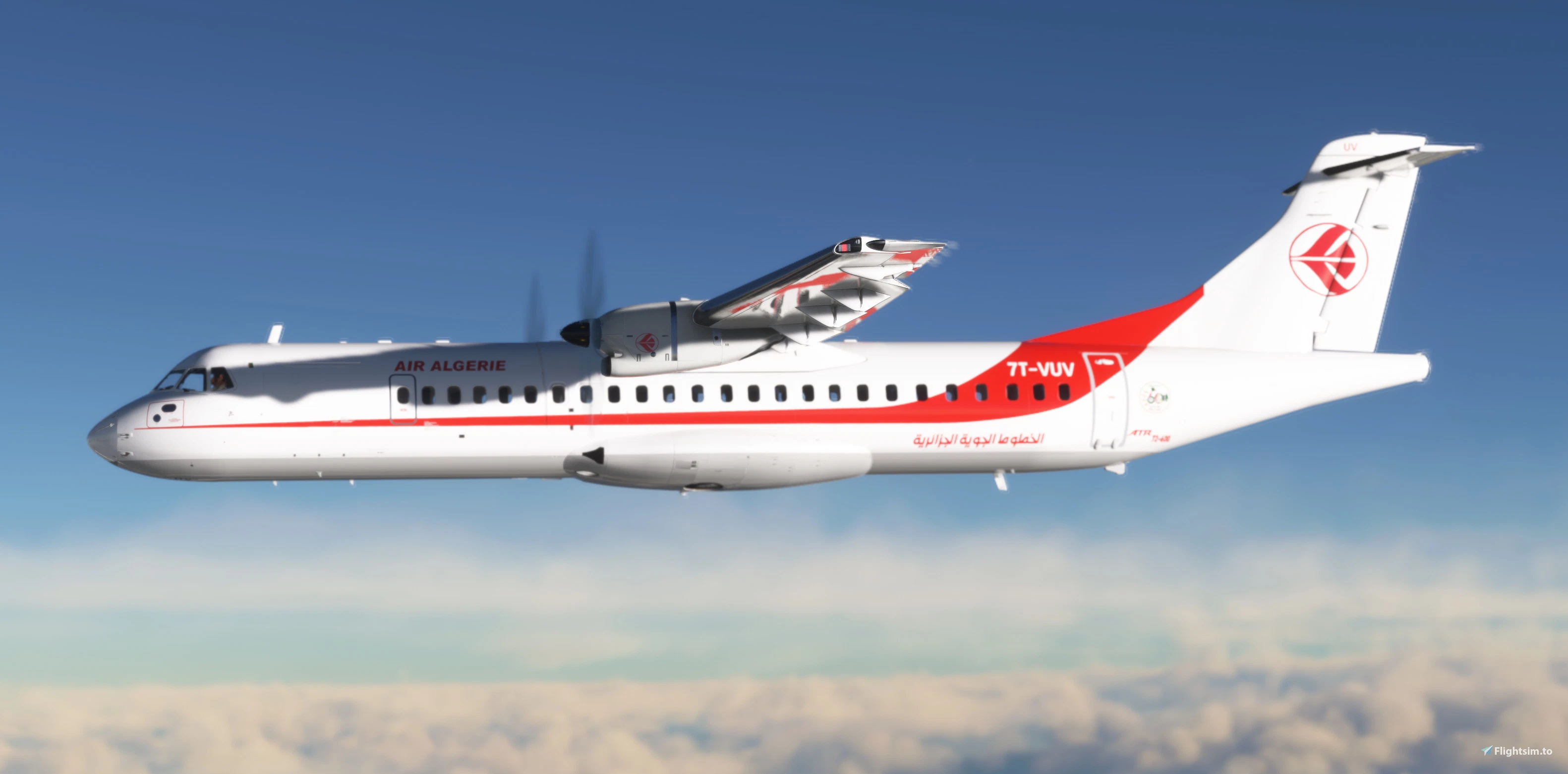 Air  Algerie | Asobo ATR 72-600 | 7T-VUV | 4K