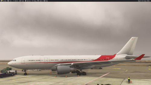 Air Algérie A330-200GE 7T-VJX without decals for InibuildsA330-200GE (with cabin details)