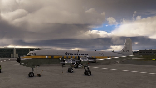 Air Anglia PMDG DC-6B