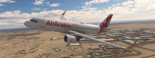 Air Arabia A6-ANP | Sharklet | w/Cabin | 8K + 4K | Fenixsim A320