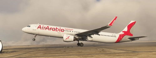 Air Arabia A6-ATD (CFM) | 8K & 4K | Cabin |  Fenixsim A321 |  Requested