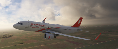 Air Arabia Maroc CN-NMJ | 8K & 4K | Fenixsim A320