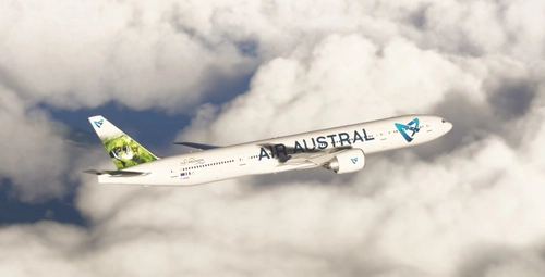 Air Austral B777-300ER - F-OLRE + w/Cabin | PMDG 777-300ER (8K)