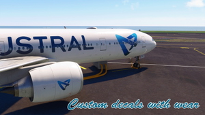 Air Austral F-OLRE Boeing 777-300ER [8K - With Cabin] thumbnail 3