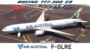 Air Austral F-OLRE Boeing 777-300ER [8K - With Cabin] thumbnail 1