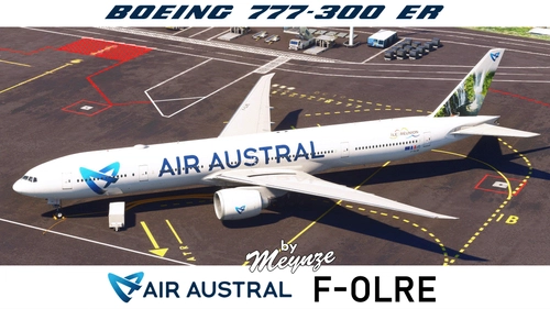 Air Austral F-OLRE Boeing 777-300ER [8K - With Cabin]