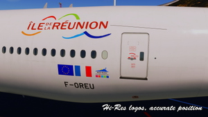  Air Austral F-OREU Boeing 777-300ER [8K - With Cabin]  thumbnail 2