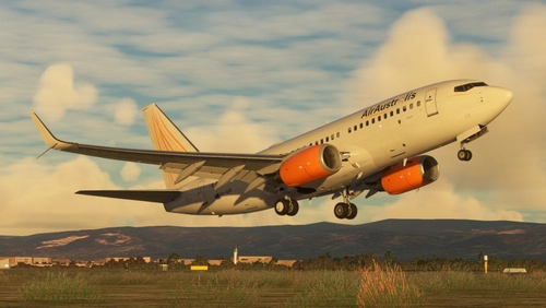 Air Australis | VH-AAR "Goldy"  PMDG 737-700 BW