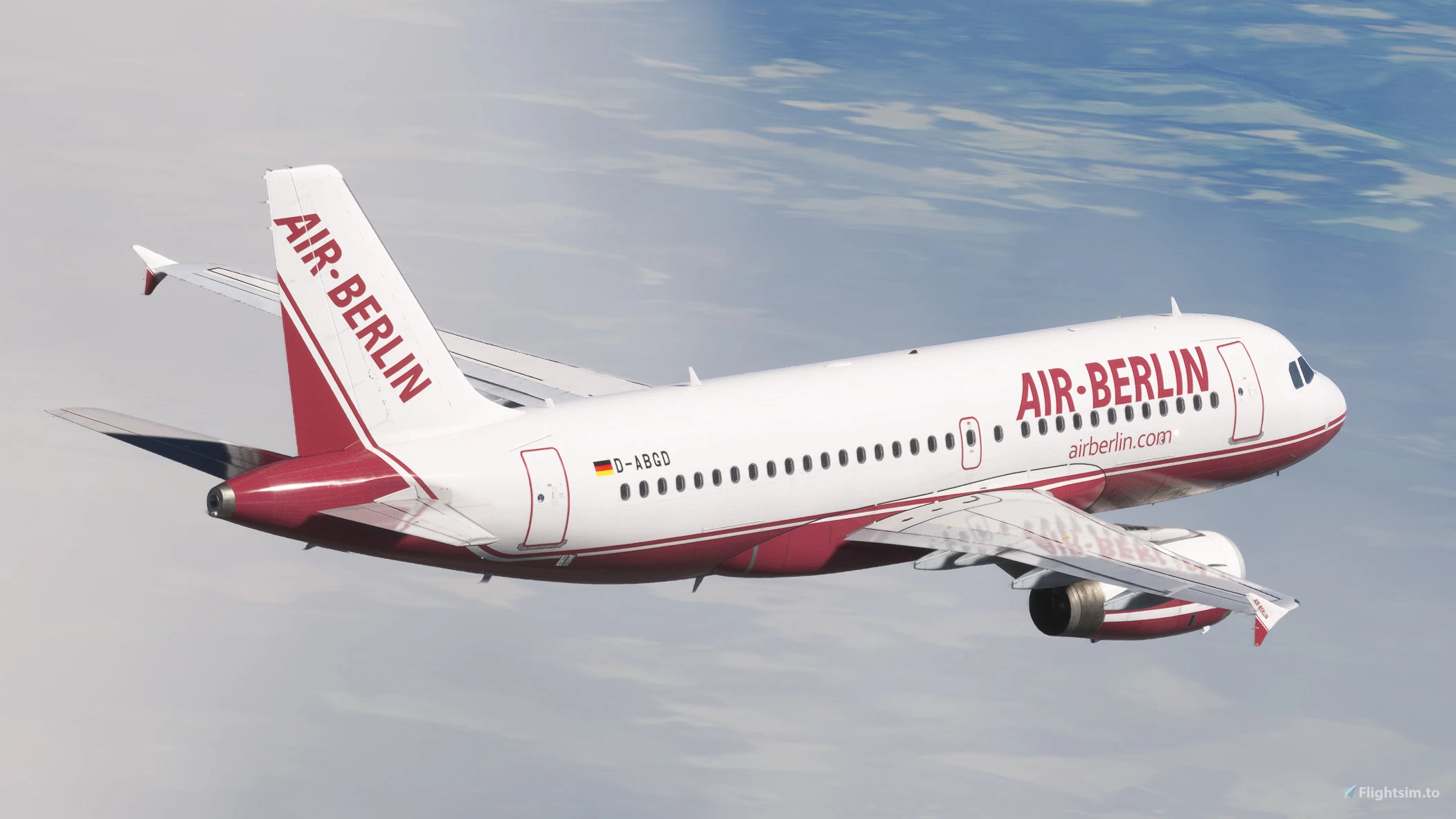 Air Berlin (1997 - 2008 cs) | D-ABGD | A319-132 | Fenix V2