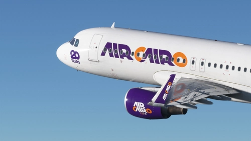 Air Cairo [SU-BUJ] w/Cabin Fenixsim A320 Sharklet [8K+4K]