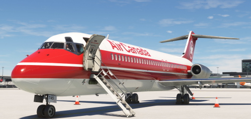 AIR CANADA - C-FTMT - SkySimulations DC9-30 w/cabin