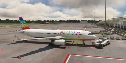 Air Canada A320IAE-SL World Pride Edition (Fictional)