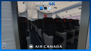 Air Canada Fleet Pack W/Cabin | PMDG 777-200ER | 8K thumbnail 7