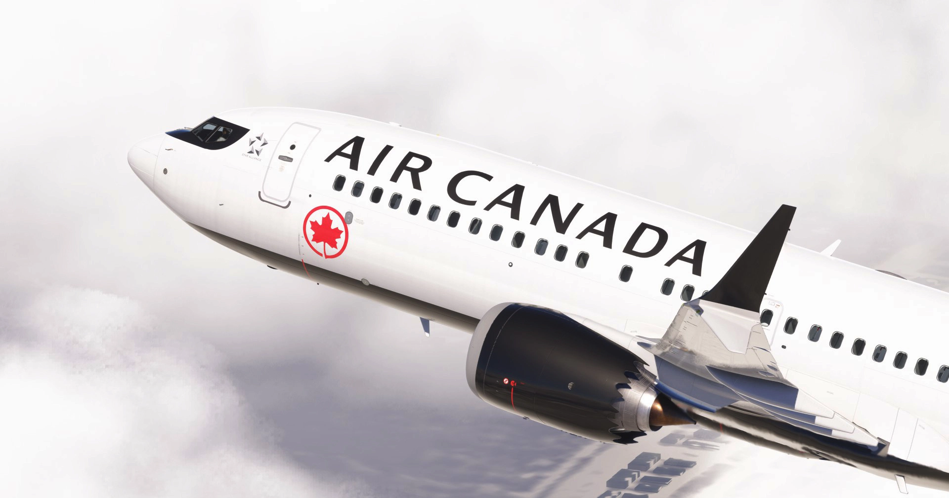 Air Canada -C-FSIL | Asobo 737-8MAX | 8K | 508 - Image 1