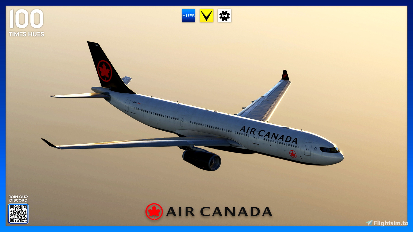 Threads - Air Canada C-GHKC | iniBuilds/Microsoft A330-300 [8K] 对于 ...