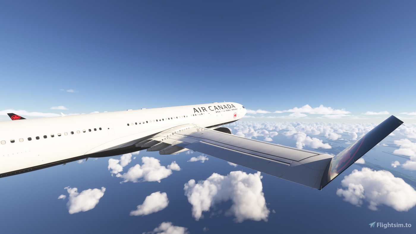 Air Canada CGOFW iniBuilds Airbus A330300 RR [8K] 对于 Microsoft Flight Simulator MSFS
