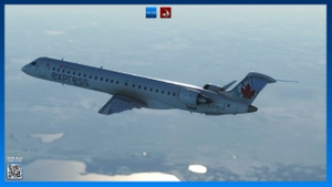 Air Canada Express Livery Pack | Aerosoft CRJ900 V2 | 4K thumbnail 4