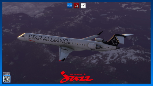 Air Canada Jazz Old Colours Livery Pack | Aerosoft CRJ900 V2 | 4K