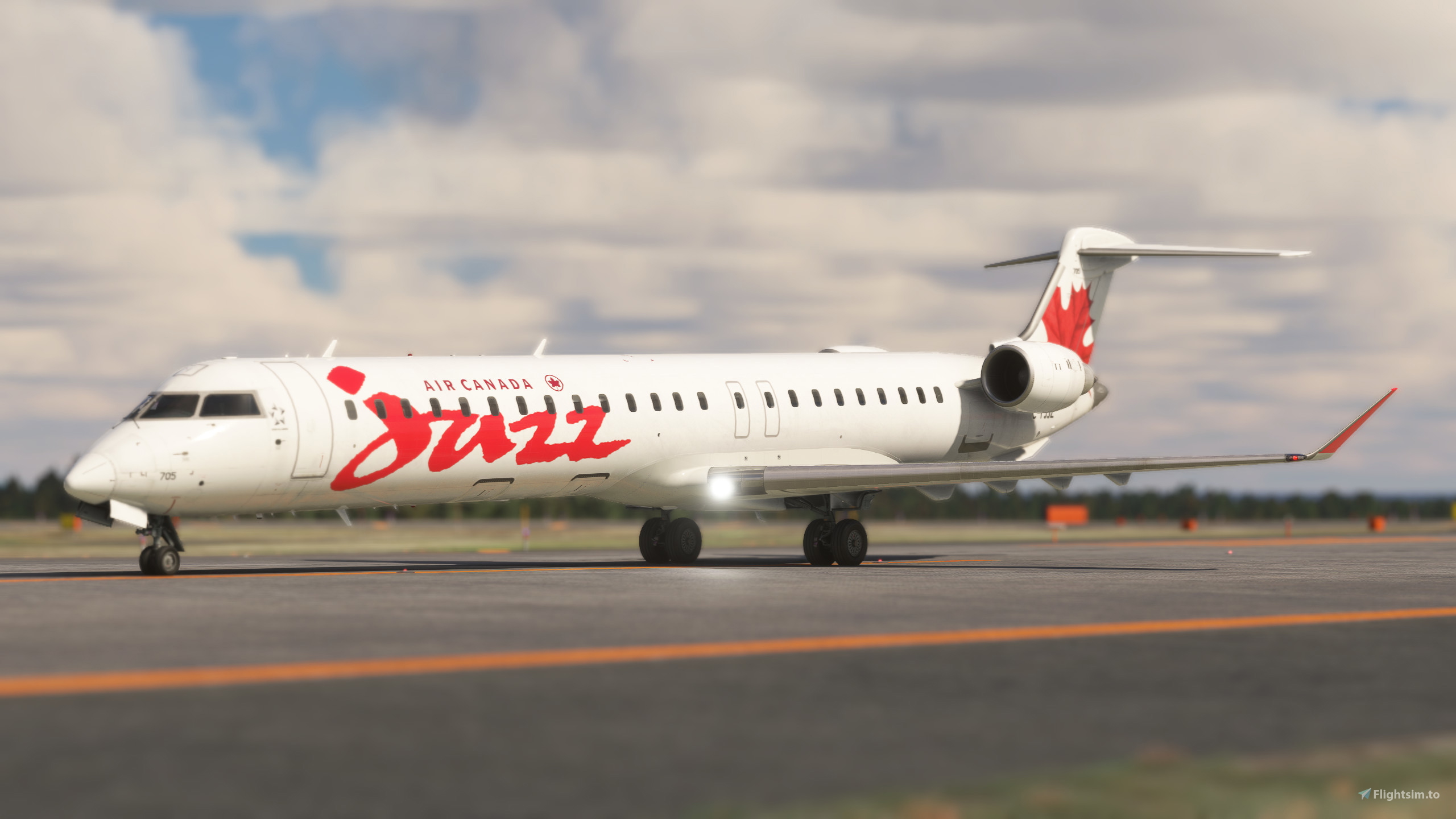 Air Canada Jazz Old Colours Livery Pack | Aerosoft CRJ900 V2