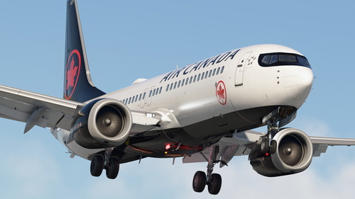 Air Canada [Pack] w/Cabin | iFly 737 MAX 8