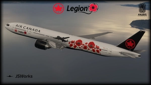 Air Canada "Remembrance Special" | PMDG 777-300ER thumbnail 2