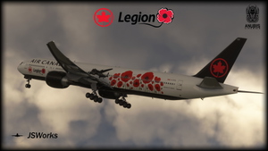 Air Canada "Remembrance Special" | PMDG 777-300ER thumbnail 5