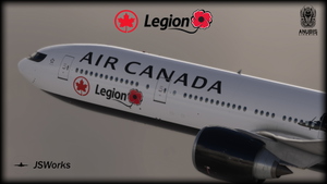 Air Canada "Remembrance Special" | PMDG 777-300ER thumbnail 7