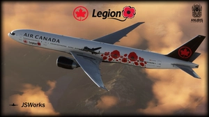 Air Canada "Remembrance Special" | PMDG 777-300ER thumbnail 8