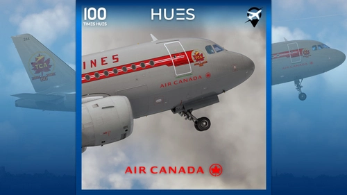 Air Canada 'Trans-Canada Air Lines ' C-FZUH| Fenix A319 | 8K | 4K |