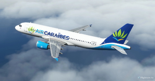 Air Caraibes Fenix A320 ceo IAE V2 + cabin